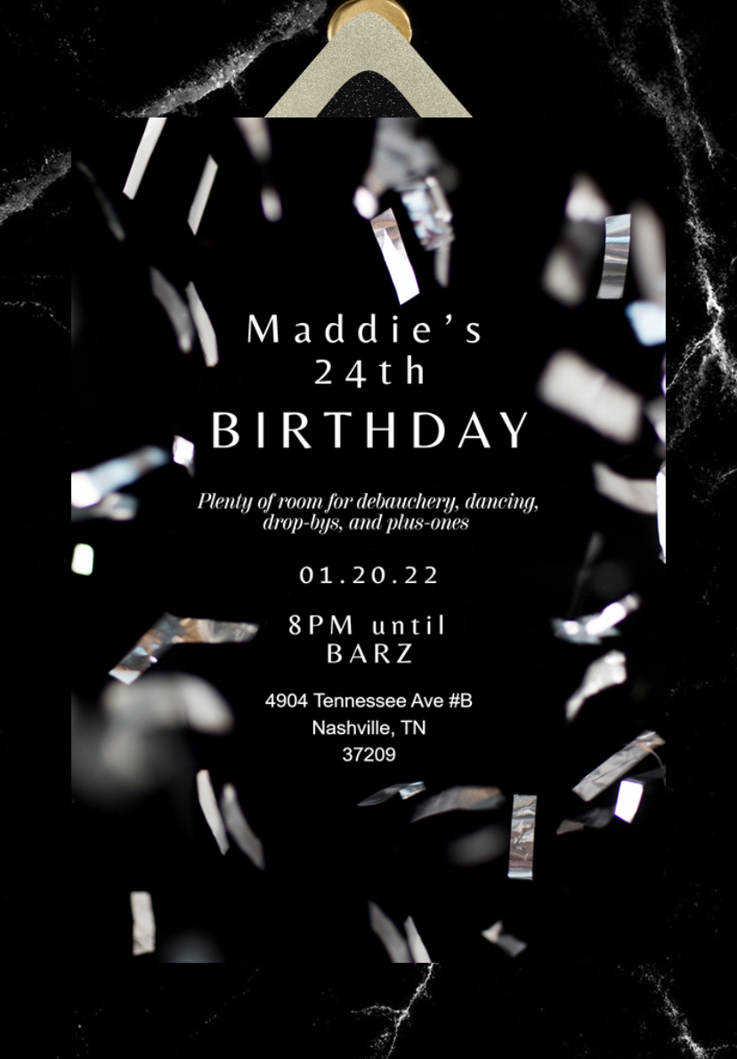 Maddie's 24th Birthday Party