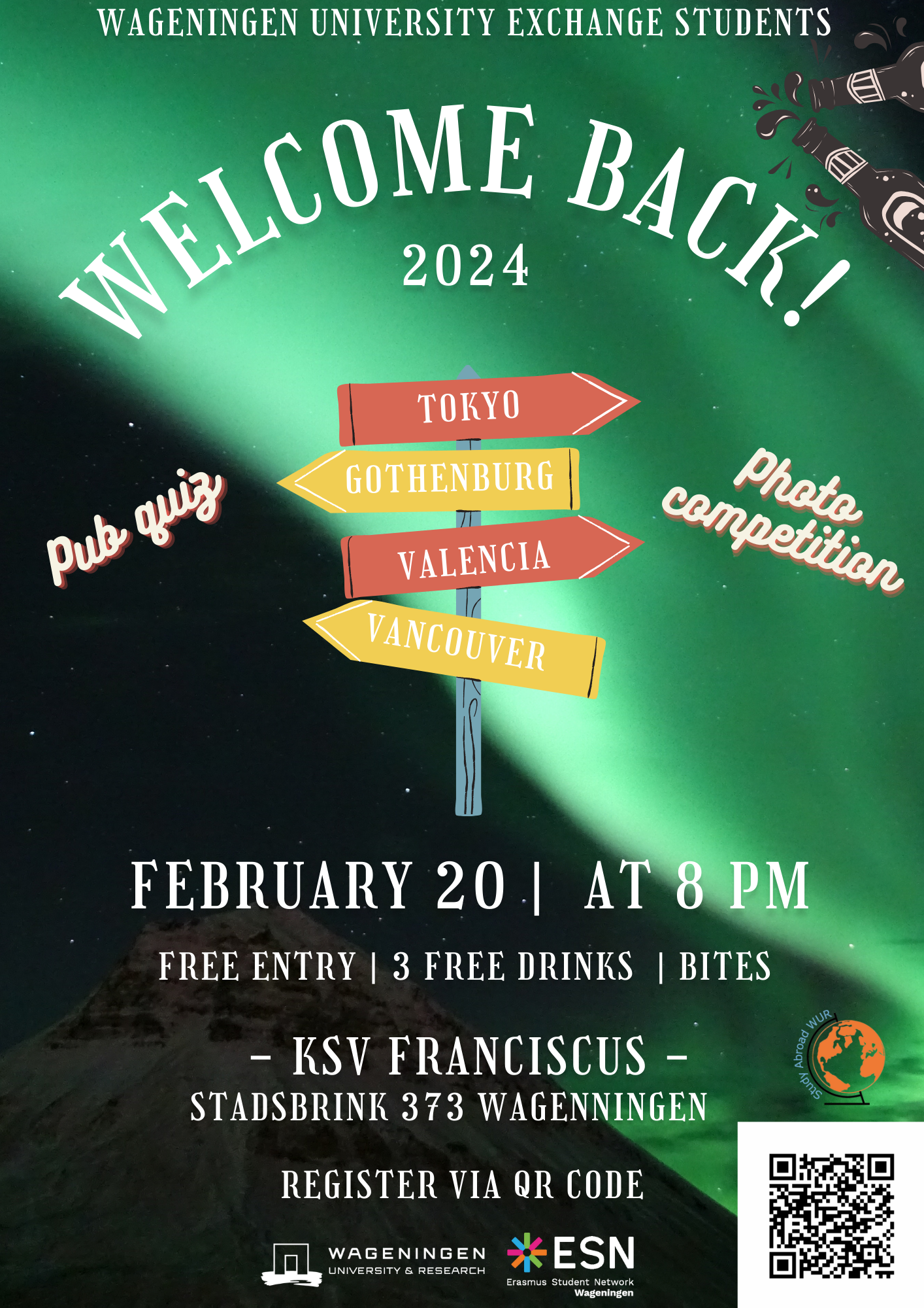 Welcome Back Drink - 20 February 2024